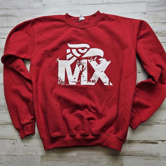 Mexico Sweatshirt Jersey Eagle Logo Faby #1 Youth XL Crewneck MX Futbol Soccer - Picture 1 of 6